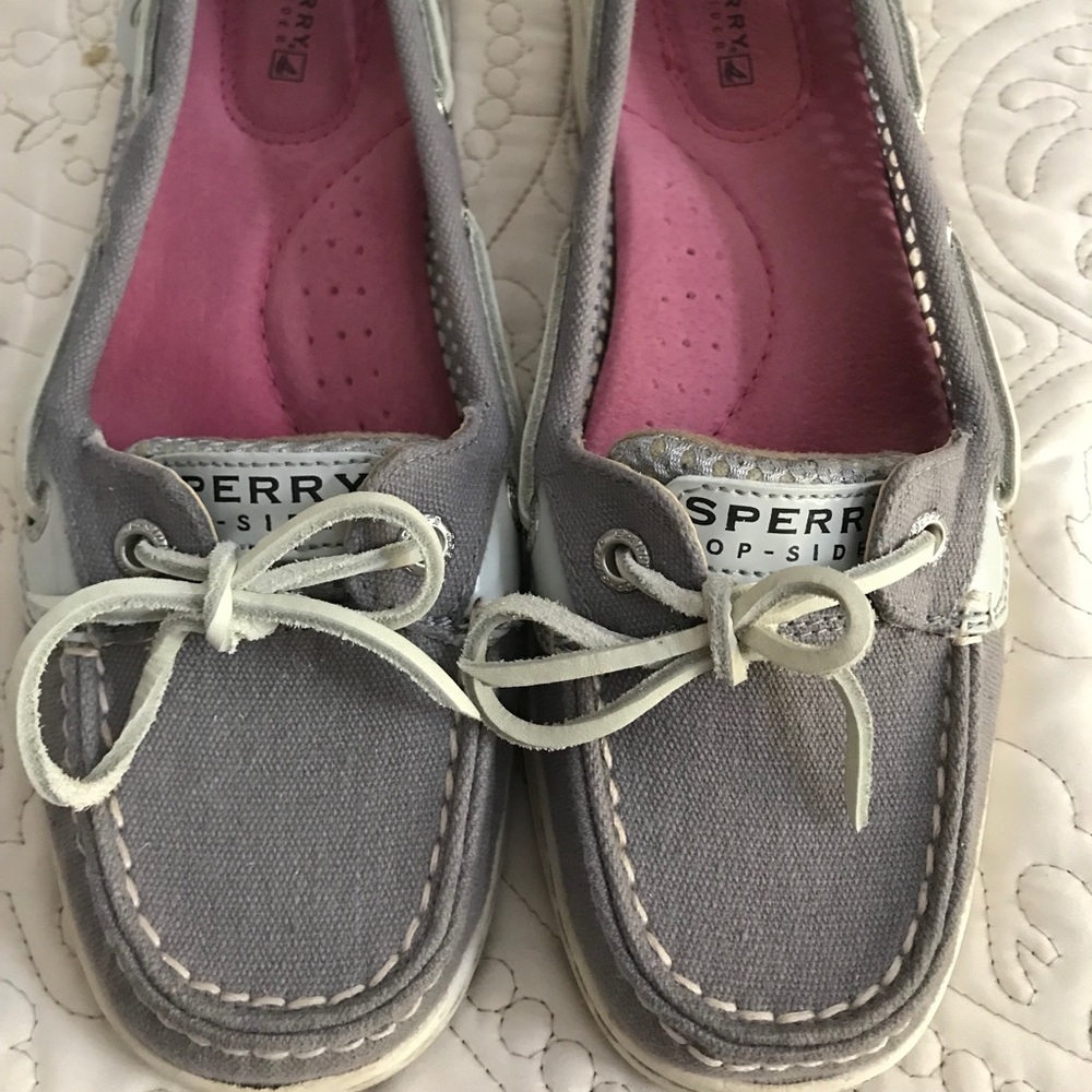 Sperry Gray Shoes